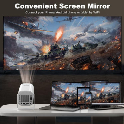 P30 Game Projector Android 11 System With Wireless Gaming Controller 720P Home Theater(US Plug) - Mini Projector by buy2fix | Online Shopping UK | buy2fix