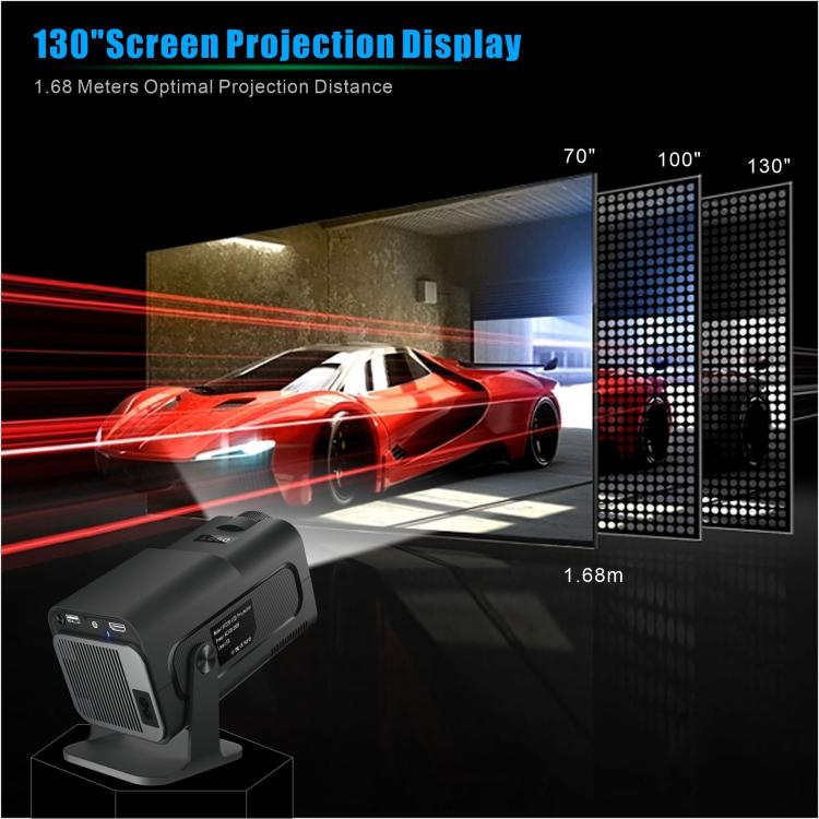 HY320 Game Projector Android 11 System With Wireless Gaming Controller 720P Home Theater(US Plug) - Mini Projector by buy2fix | Online Shopping UK | buy2fix