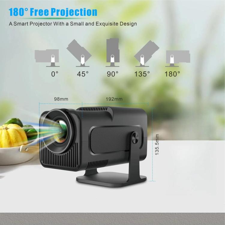 HY320 Game Projector Android 11 System With Wireless Gaming Controller 720P Home Theater(US Plug) - Mini Projector by buy2fix | Online Shopping UK | buy2fix