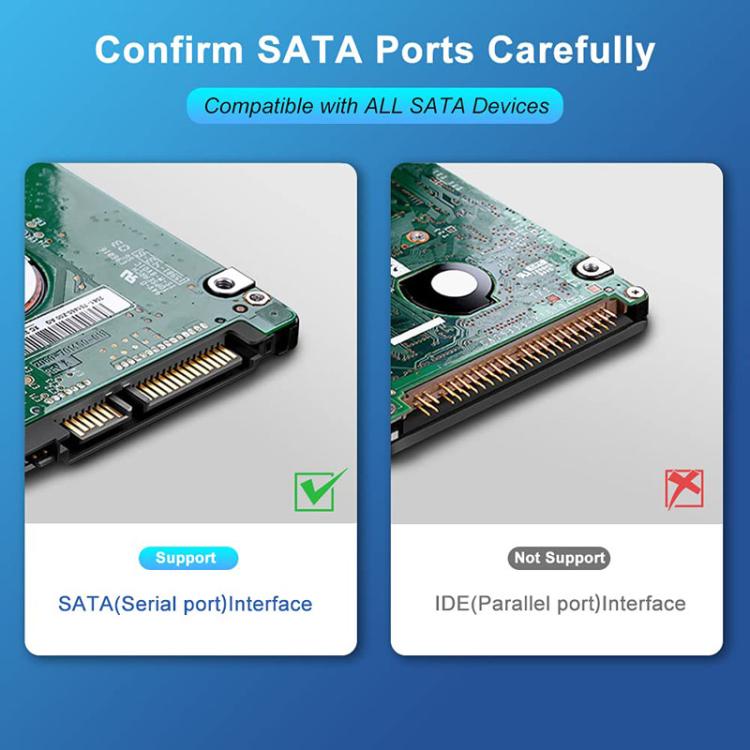 0.5m SATA3.0 With Aluminum Foil Shield Braided Cable Body Computer Hard Drive Power Cable(Black) - eSATA & SATA & IDE by buy2fix | Online Shopping UK | buy2fix