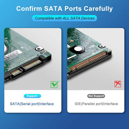 0.5m SATA3.0 With Aluminum Foil Shield Braided Cable Body Computer Hard Drive Power Cable(Black) - eSATA & SATA & IDE by buy2fix | Online Shopping UK | buy2fix