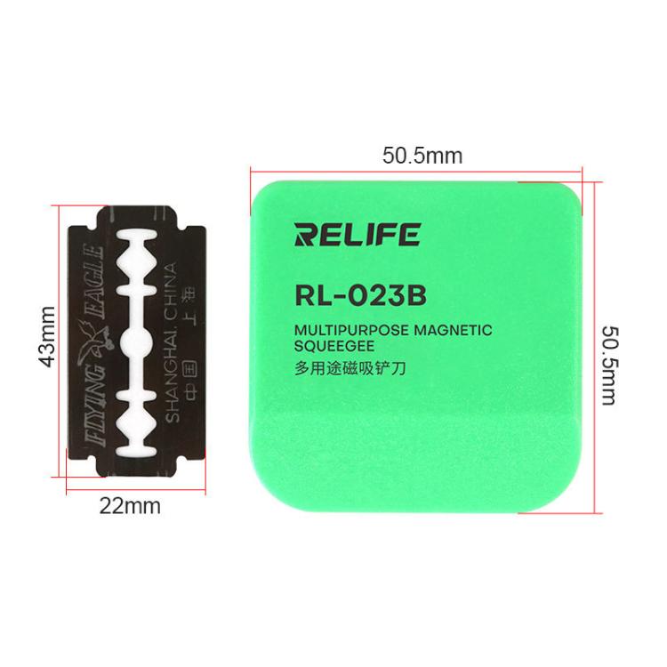 RELIFE RL-023B Multi-purpose Magnetic Spatula LCD Screen Degumming Glass Cleaning Knife - Crowbar by RELIFE | Online Shopping UK | buy2fix