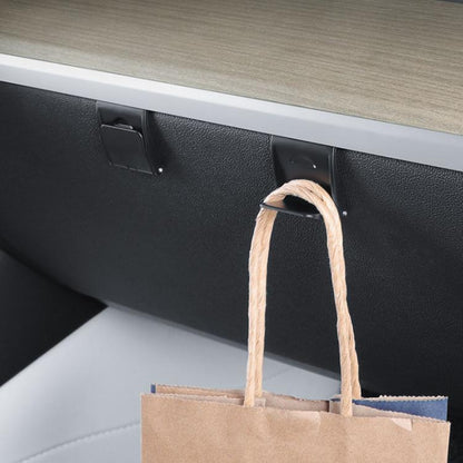 For Tesla New Model 3 / Y Car Passenger Glove Box Hidden Hook(Black) - Auto Fastener & Clips by buy2fix | Online Shopping UK | buy2fix