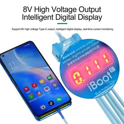 SUNSHINE iBoot C For Android 8V High Voltage Power Supply Test Boot Line Cell Phone Repair Tool Battery Cable HW Boot Cable - Test Tools by SUNSHINE | Online Shopping UK | buy2fix