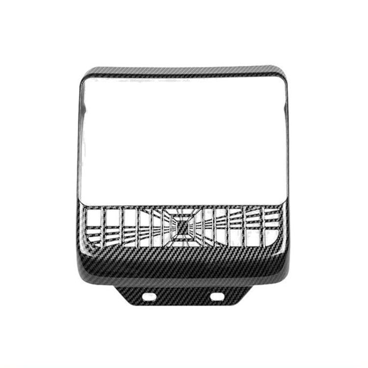 For Tesla New Model 3 / Y Car Rear Air Conditioning Vent Protection Frame, Style: Glossy Carbon Pattern - Car Interior Mouldings by buy2fix | Online Shopping UK | buy2fix