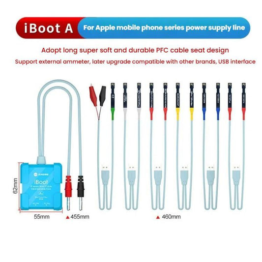 SUNSHINE iBoot A For iPhone Battery Power Supply Test Boot Cable Cell Phone Repair Boot Control Line - Test Tools by SUNSHINE | Online Shopping UK | buy2fix