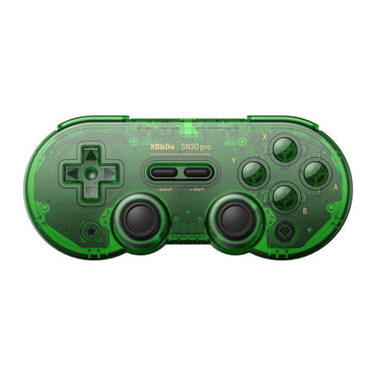 8BitDo SN30 Pro Retro Special Edition Translucent Wireless Bluetooth Multi-Platform Gamepad(Green) - Gamepads by 8BitDo | Online Shopping UK | buy2fix