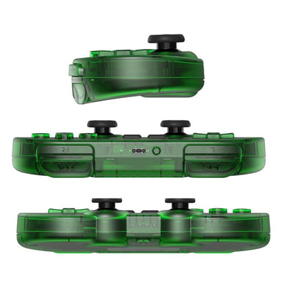 8BitDo SN30 Pro Retro Special Edition Translucent Wireless Bluetooth Multi-Platform Gamepad(Green) - Gamepads by 8BitDo | Online Shopping UK | buy2fix