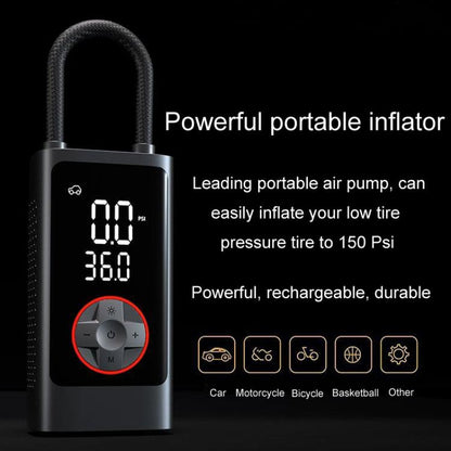 ATJ-004 Smart Wireless Digital Display Portable Car Tire Pump Multi-Function Inflator(Lithium Battery Model) - Inflatable Pump by buy2fix | Online Shopping UK | buy2fix