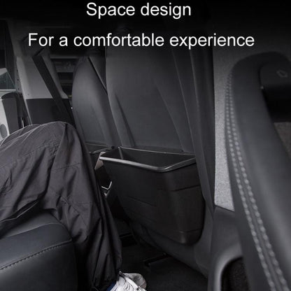 For Tesla Model 3 / Y Car Seat Rear Wet And Dry Storage Boxes - Stowing Tidying by buy2fix | Online Shopping UK | buy2fix