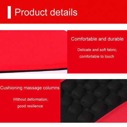 Automotive Universal Electrical Massage Lumbar Cushion Car Lumbar Support Pad(Black) - Seat Accessories by buy2fix | Online Shopping UK | buy2fix