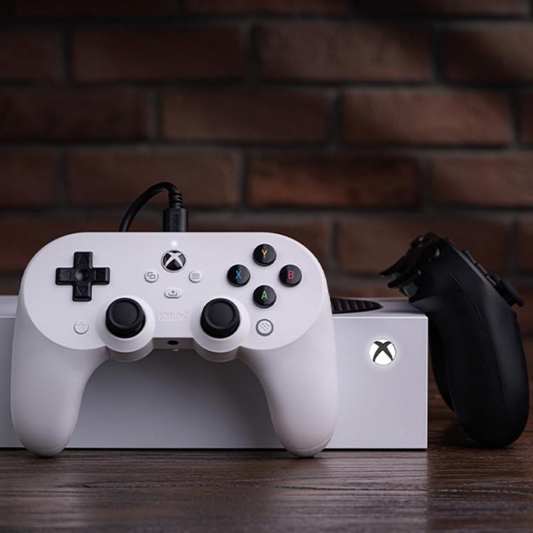 For Xbox One / Series X / Series S 8BitDo Pro2 Wired Gamepad(Black) - Gamepad by 8BitDo | Online Shopping UK | buy2fix