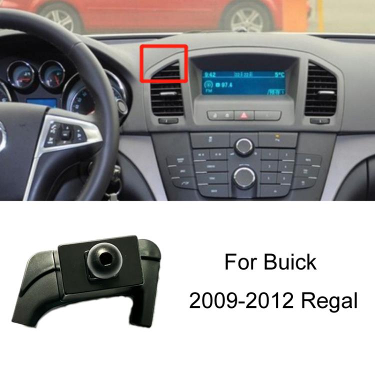 For Buick Left Driving Car Special Mobile Phone Navigation Bracket Base, Model: 09-12 Regal - Special Car Holders by buy2fix | Online Shopping UK | buy2fix
