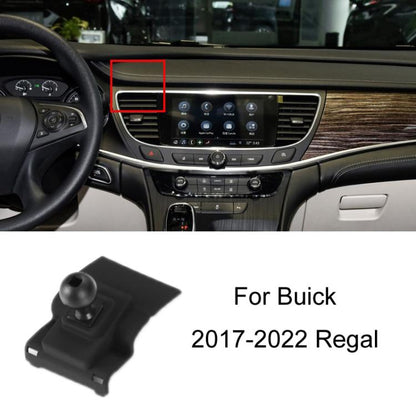 For Buick Left Driving Car Special Mobile Phone Navigation Bracket Base, Model: 17-22 Regal - Special Car Holders by buy2fix | Online Shopping UK | buy2fix