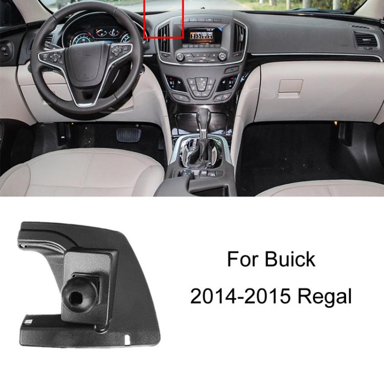 For Buick Left Driving Car Special Mobile Phone Navigation Bracket Base, Model: 14-15 Regal - Special Car Holders by buy2fix | Online Shopping UK | buy2fix