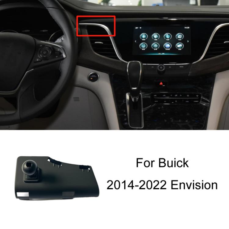 For Buick Left Driving Car Special Mobile Phone Navigation Bracket Base, Model: 14-18 GL8 ES - Special Car Holders by buy2fix | Online Shopping UK | buy2fix