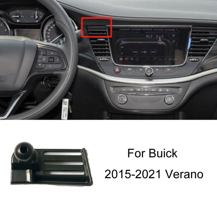 For Buick Left Driving Car Special Mobile Phone Navigation Bracket Base, Model: 15-21 Verano - Special Car Holders by buy2fix | Online Shopping UK | buy2fix