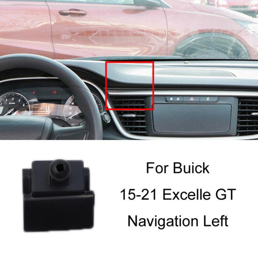 For Buick Left Driving Car Special Mobile Phone Navigation Bracket Base, Model: 15-21 Excelle GT Navigation Left - Special Car Holders by buy2fix | Online Shopping UK | buy2fix