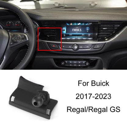 For Buick Left Driving Car Special Mobile Phone Navigation Bracket Base, Model: 17-23 Regal/Regal GS - Special Car Holders by buy2fix | Online Shopping UK | buy2fix