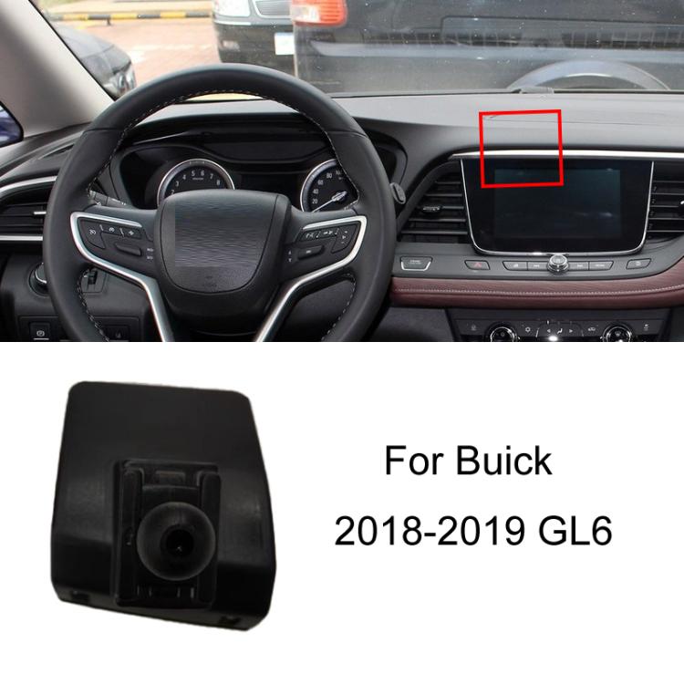 For Buick Left Driving Car Special Mobile Phone Navigation Bracket Base, Model: 18-19 GL6 - Special Car Holders by buy2fix | Online Shopping UK | buy2fix