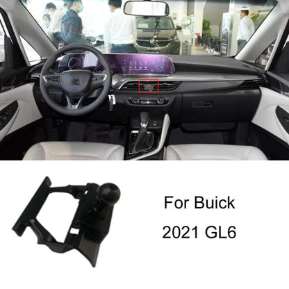 For Buick Left Driving Car Special Mobile Phone Navigation Bracket Base, Model: 21 GL6 - Special Car Holders by buy2fix | Online Shopping UK | buy2fix