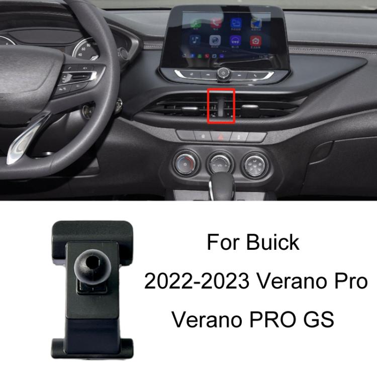 For Buick Left Driving Car Special Mobile Phone Navigation Bracket Base, Model: 22-23 Verano Pro/Verano PRO GS - Special Car Holders by buy2fix | Online Shopping UK | buy2fix