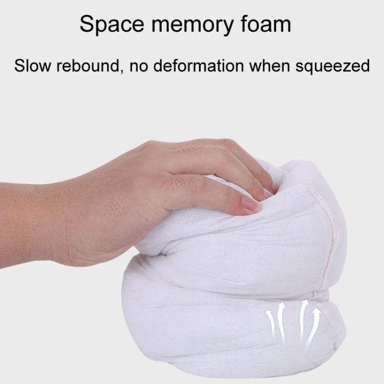 Cylinder Model Car Headrest Neck And Waist Protection Cushion(Beige) - Seat Accessories by buy2fix | Online Shopping UK | buy2fix
