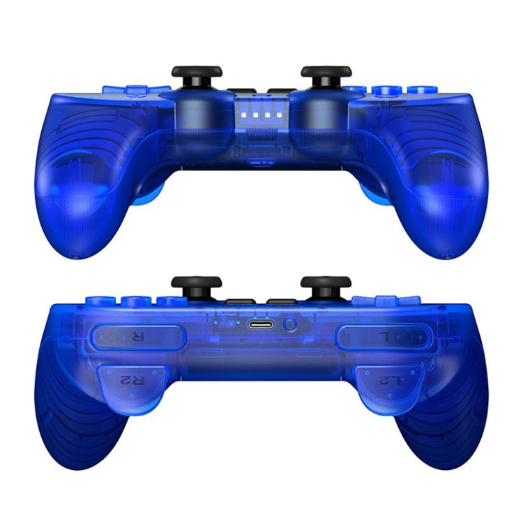 8BitDo Pro2 Retro Hall Edition Translucent Bluetooth With Back Button Multi-Platform Gamepad(Purple) - Gamepads by 8BitDo | Online Shopping UK | buy2fix