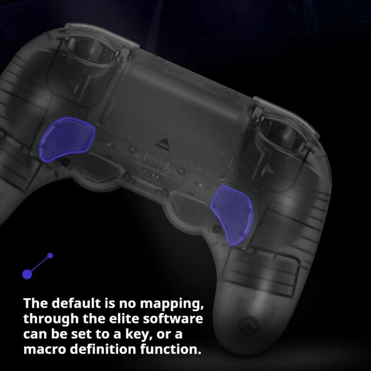 8BitDo Pro2 Retro Hall Edition Translucent Bluetooth With Back Button Multi-Platform Gamepad(Purple) - Gamepads by 8BitDo | Online Shopping UK | buy2fix