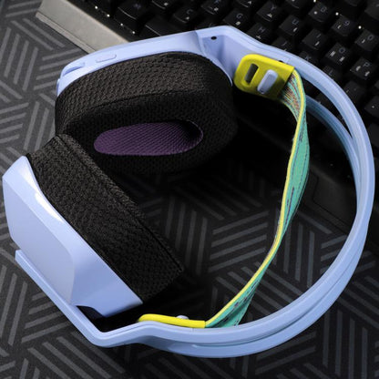 For Logitech G733 LIGHTSPEED Headset 1pair Ear Pads Sponge Soft Cushion, Color: Gray - Earmuff & Pad by buy2fix | Online Shopping UK | buy2fix