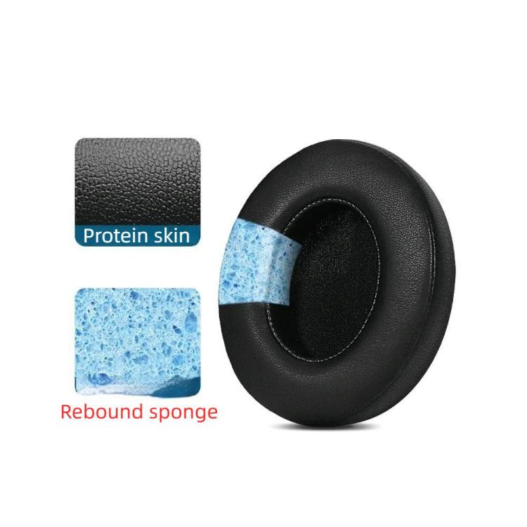 For iKF T1 / T1 Pro Headphone 1pair Earpads Earmuffs Sponge Cover(Black) - Earmuff & Pad by buy2fix | Online Shopping UK | buy2fix