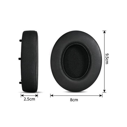 For iKF T1 / T1 Pro Headphone 1pair Earpads Earmuffs Sponge Cover(Black) - Earmuff & Pad by buy2fix | Online Shopping UK | buy2fix