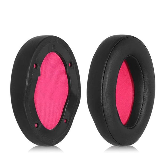 For ASUS ROG Strix Go 2.4 Headphone 1pair Ear Pads Protein Leather Earmuffs, Color: Wireless Black Red - Earmuff & Pad by buy2fix | Online Shopping UK | buy2fix