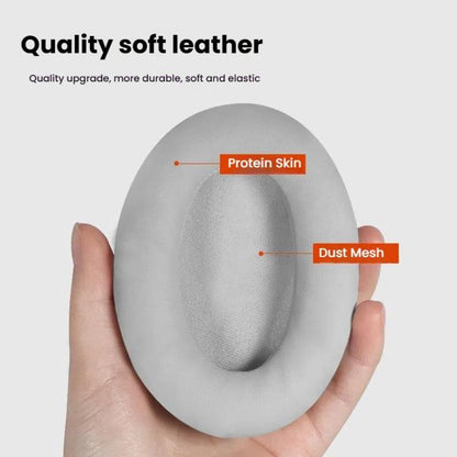 For ASUS ROG Strix Go 2.4 Headphone 1pair Ear Pads Protein Leather Earmuffs, Color: Wired Black Red - Earmuff & Pad by buy2fix | Online Shopping UK | buy2fix