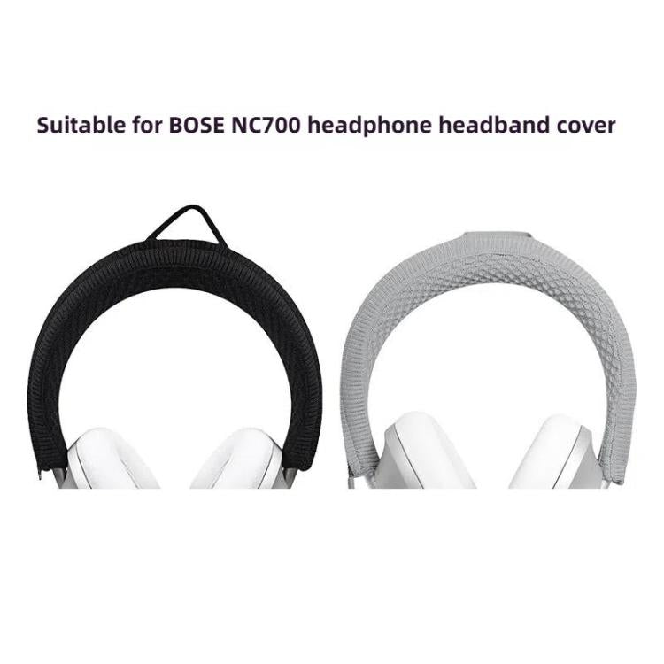 For BOSE NC700 Headphone Knitted Headbeam Cover Headband Protective Cushion(Black) - Earmuff & Pad by buy2fix | Online Shopping UK | buy2fix