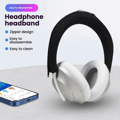 For BOSE NC700 Headphone Knitted Headbeam Cover Headband Protective Cushion(Gray) - Earmuff & Pad by buy2fix | Online Shopping UK | buy2fix