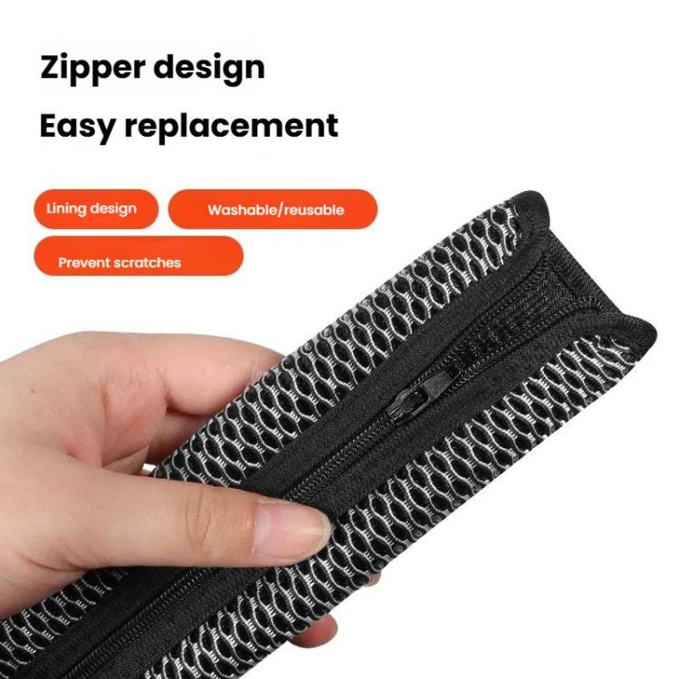 For ASUS ROG Delta S Headphone Head Beam Cover Headband Cushion(White Grid) - Earmuff & Pad by buy2fix | Online Shopping UK | buy2fix