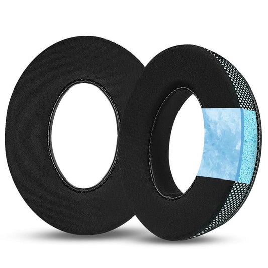 For BOSE QC35 QC45 QC25 Headphone 1pair Gel Ice Earpads Earmuffs Sponge Cover(Blue Net) - Earmuff & Pad by buy2fix | Online Shopping UK | buy2fix