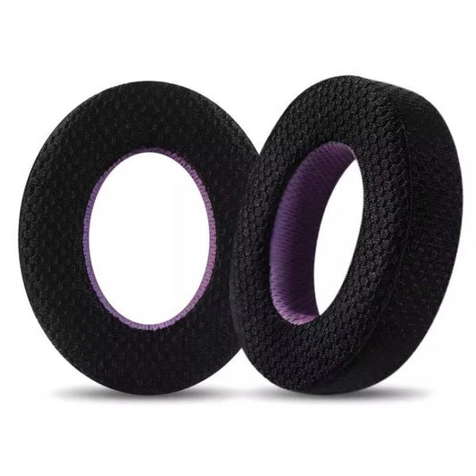 For Bose NC700 Headphone 1pair Ice Gel Ear Pads Earmuffs Protective Cover(Breathable Mesh Black Purple) - Earmuff & Pad by buy2fix | Online Shopping UK | buy2fix