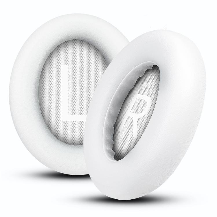 For Bose NC700 Headset 1pair Lambskin Earpads Sponge Cover Earmuffs(White) - Earmuff & Pad by buy2fix | Online Shopping UK | buy2fix
