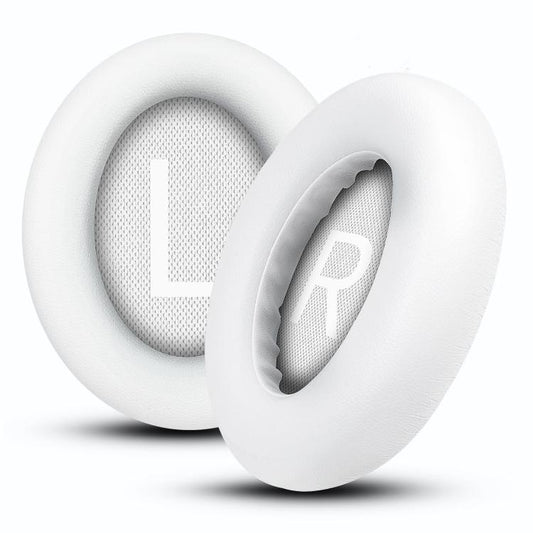 For Bose NC700 Headset 1pair Lambskin Earpads Sponge Cover Earmuffs(White) - Earmuff & Pad by buy2fix | Online Shopping UK | buy2fix