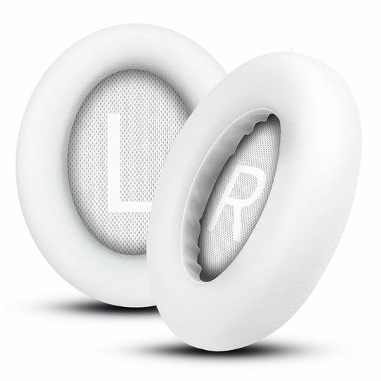 For Bose NC700 Headset 1pair Lambskin Earpads Sponge Cover Earmuffs(White)