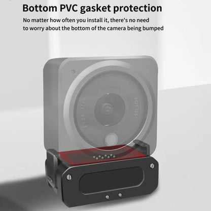 For DJI Osmo Action 2 Camera Magnetic Charging Base with 1/4 Inch & Arri Hole, Spec: Only Base - Mount & Holder by buy2fix | Online Shopping UK | buy2fix