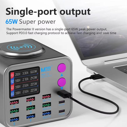MaAnt DianBa No.2 USB Multi-port Mobile Phone Repair Desktop Charging Station EU Plug - Power Supply by MaAnt | Online Shopping UK | buy2fix