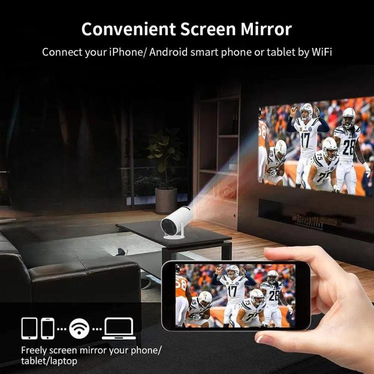HY300  Game Projector Android 11 System With Wireless Gaming Controller 720P Home Theater(US Plug) - Mini Projector by buy2fix | Online Shopping UK | buy2fix