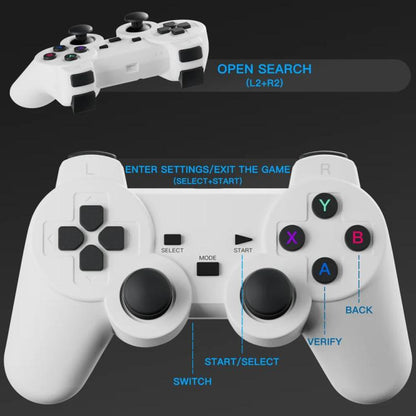 HY300  Game Projector Android 11 System With Wireless Gaming Controller 720P Home Theater(US Plug) - Mini Projector by buy2fix | Online Shopping UK | buy2fix