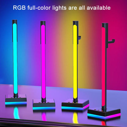 Ajazz ABL190 Pickup Ambient Light Headphone Holder RGB Desktop Ambient Music Lights(White) - Novelty Lighting by Ajazz | Online Shopping UK | buy2fix
