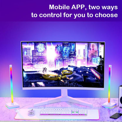 Ajazz ABL190 Pickup Ambient Light Headphone Holder RGB Desktop Ambient Music Lights(White) - Novelty Lighting by Ajazz | Online Shopping UK | buy2fix