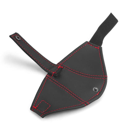 Car Seat Safety Belt Buckle Racing Car Seat Belt Limiter Guard(Leather Red Line) - Seat Belts & Padding by buy2fix | Online Shopping UK | buy2fix