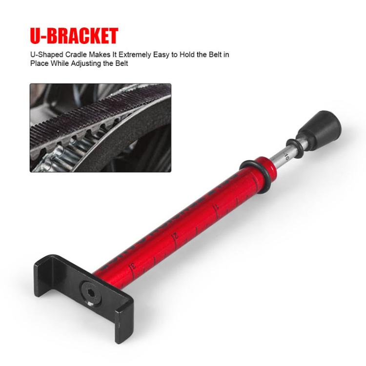 Motorcycle Belt Tension Test Tool For Belt Replacement / Adjustment Or Wheel Repair(Gold) - Motorcycle Maintenance Tools by buy2fix | Online Shopping UK | buy2fix